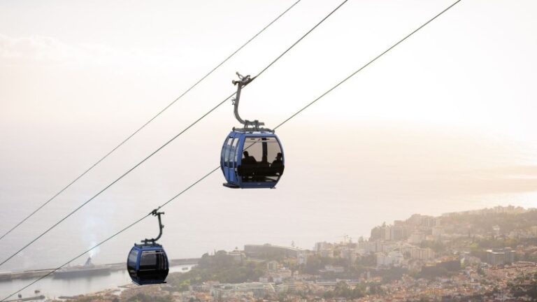 Kolejka linowa w Funchal