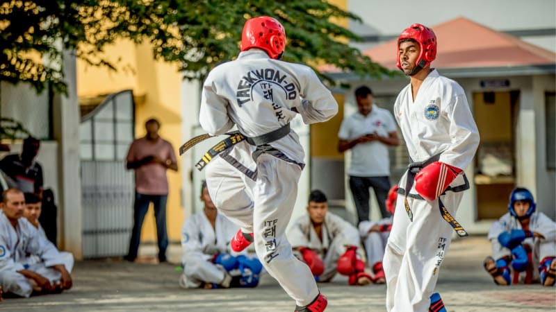 Taekwondo-gevechten