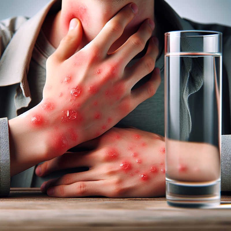 Allergie voor water: Symptomen en behandeling